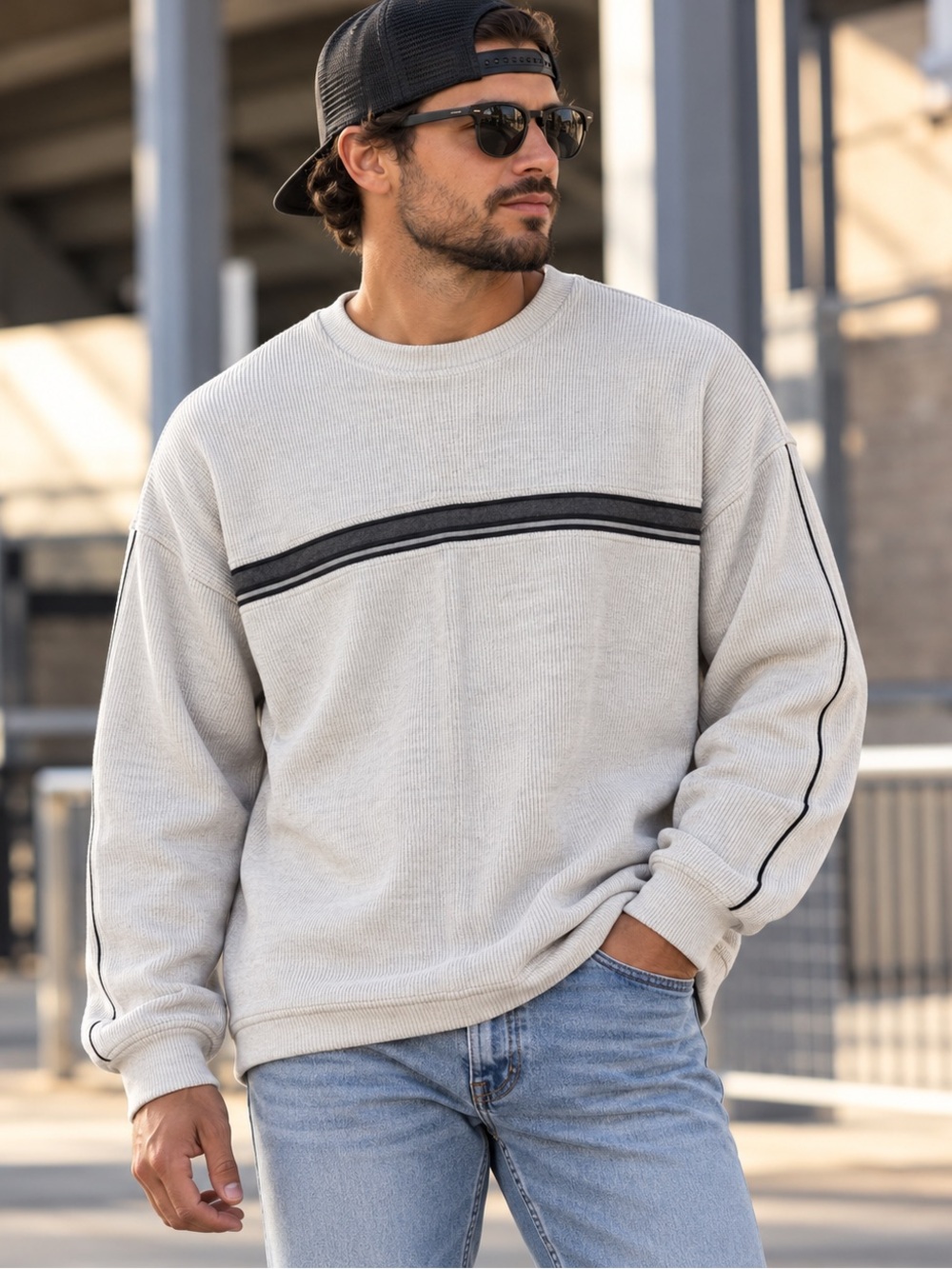 Decible Men's Crewneck Sweater